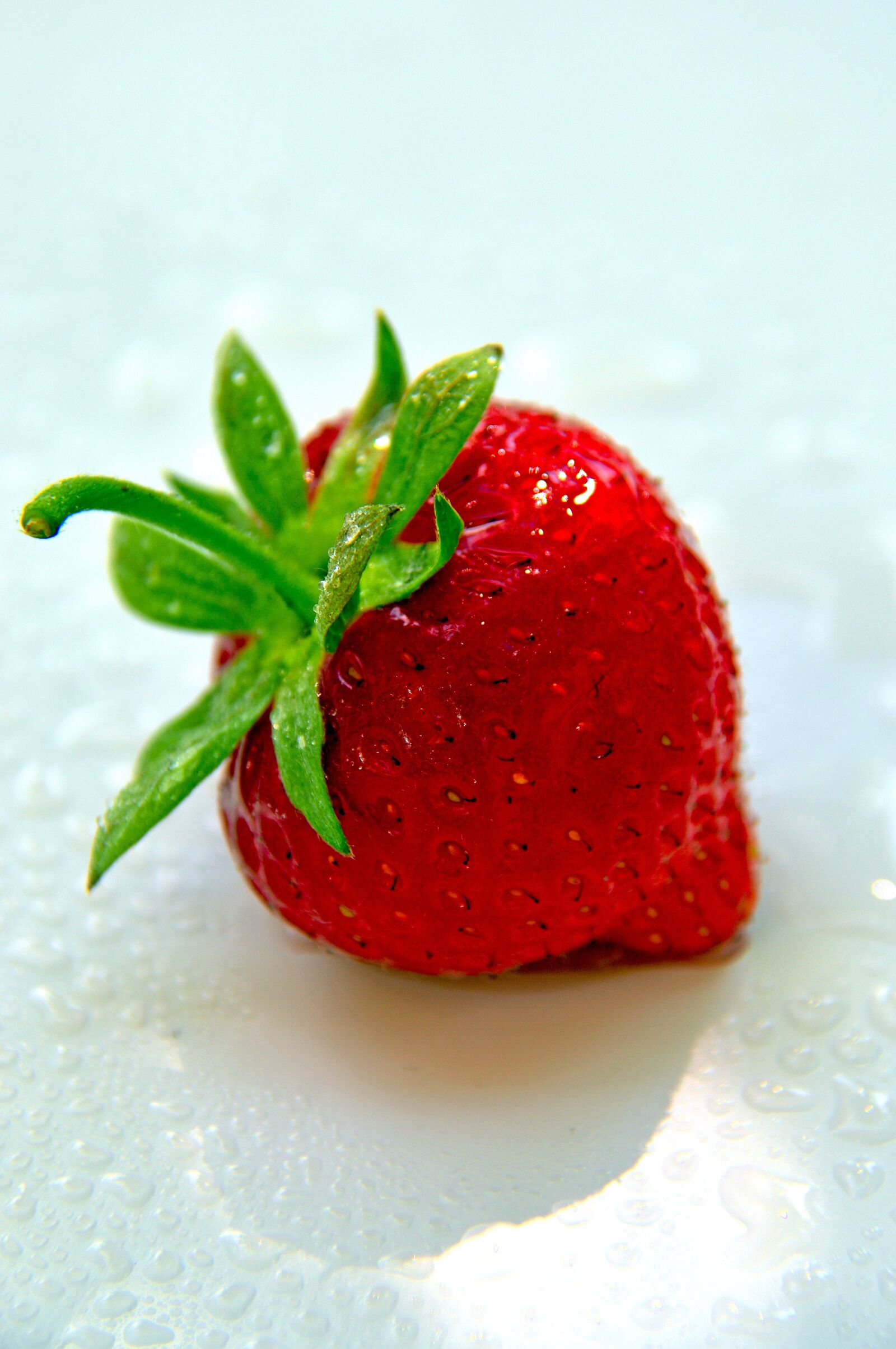 Nikon D3200 sample photo. Strawberry, red, fruit photography