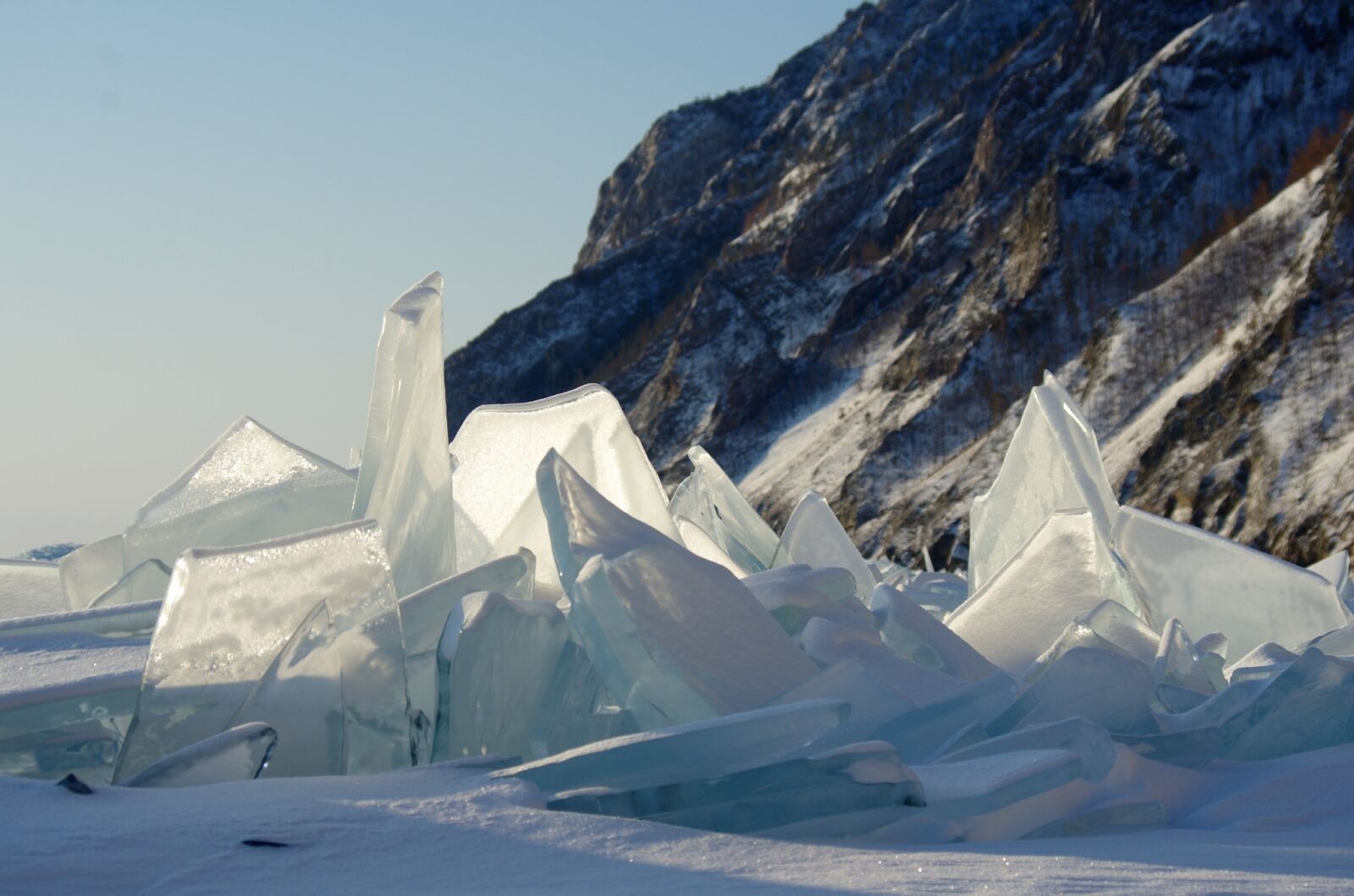 Pentax K-5 sample photo. Baikal, lake, ice photography