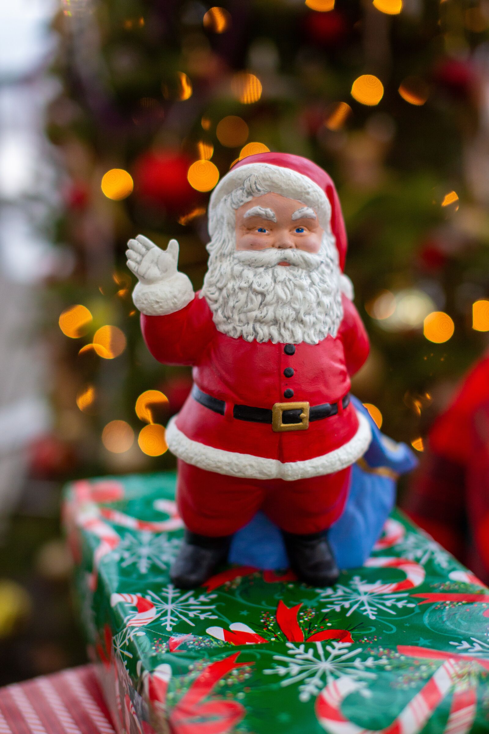 Canon EOS 5D Mark III sample photo. Santa, tree, decoration photography