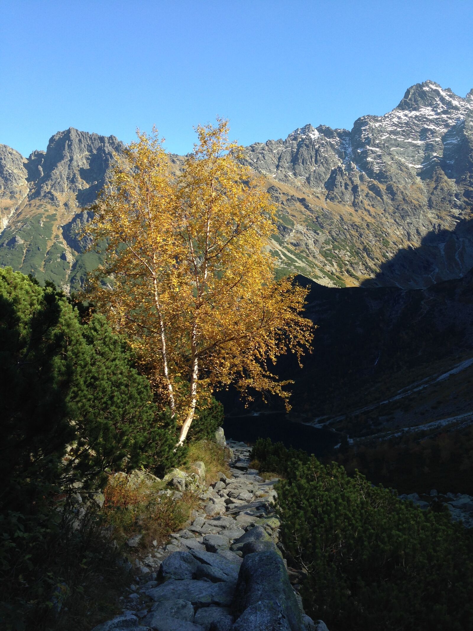 Apple iPhone 5c sample photo. Tatry, autumn, mountains photography
