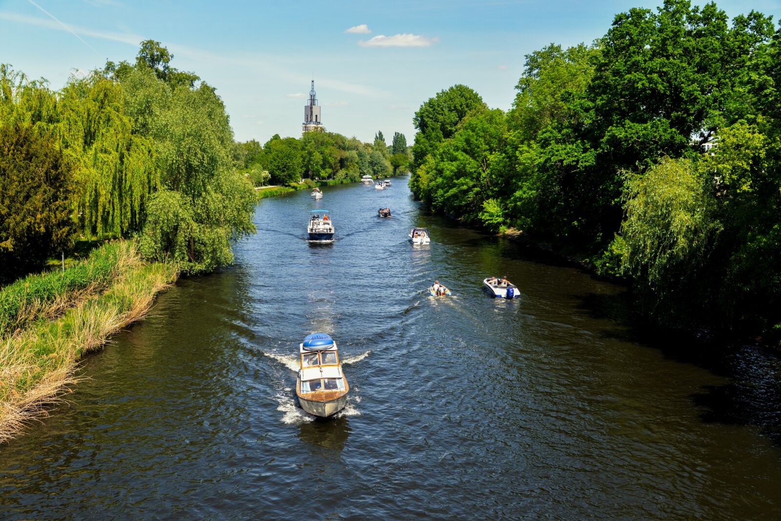Nikon D610 sample photo. River, landscape, boats photography