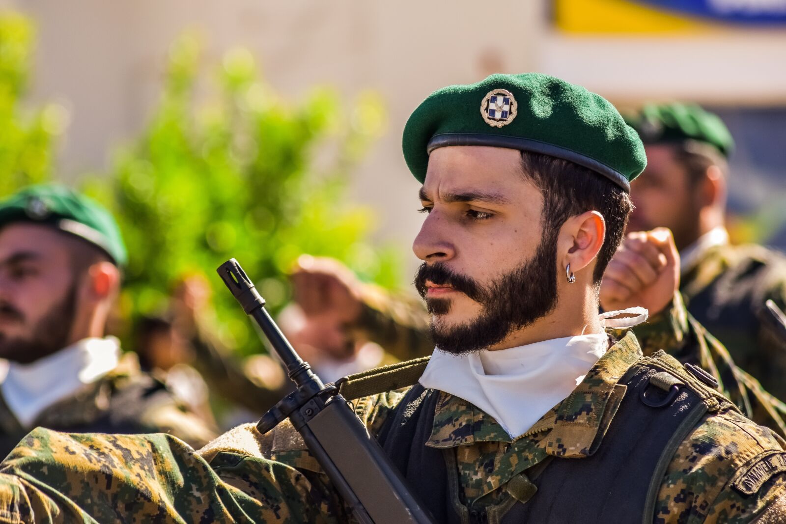 Nikon D3300 sample photo. Soldier, marching, army photography