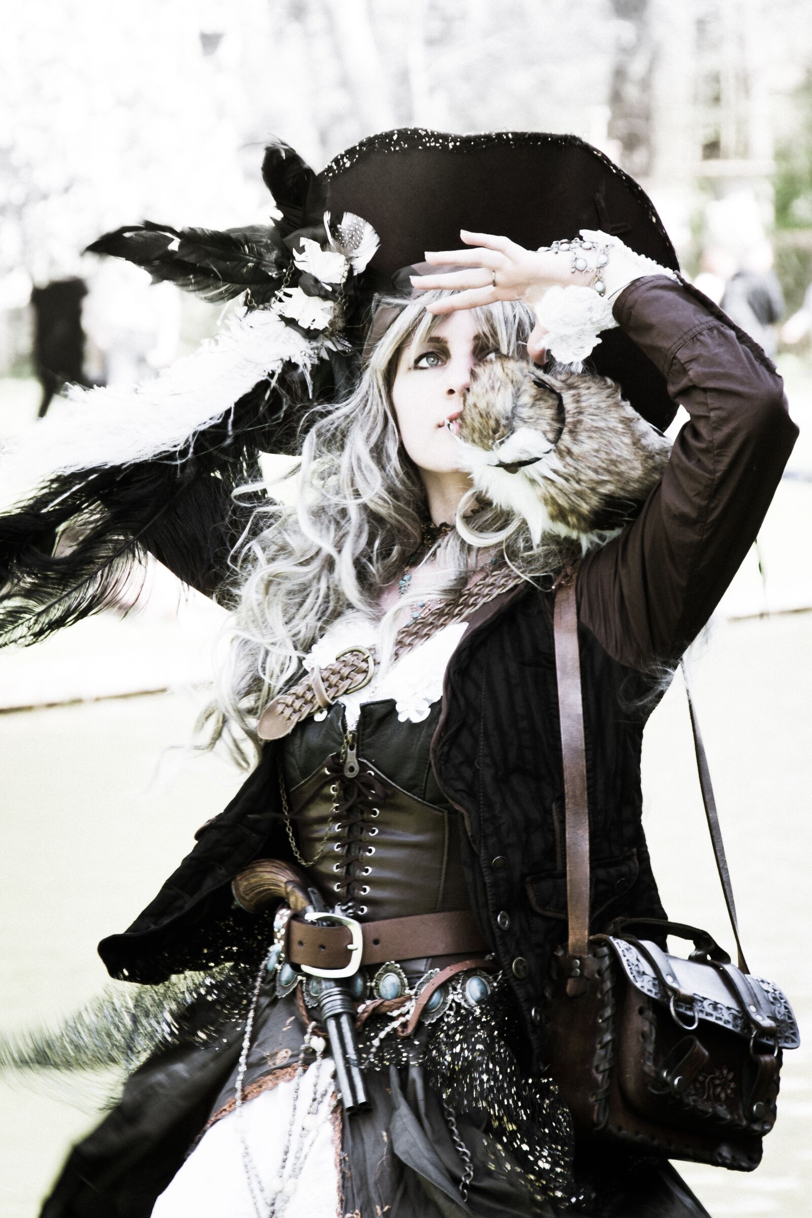 Nikon D3100 sample photo. Model, pirate, mysterious photography