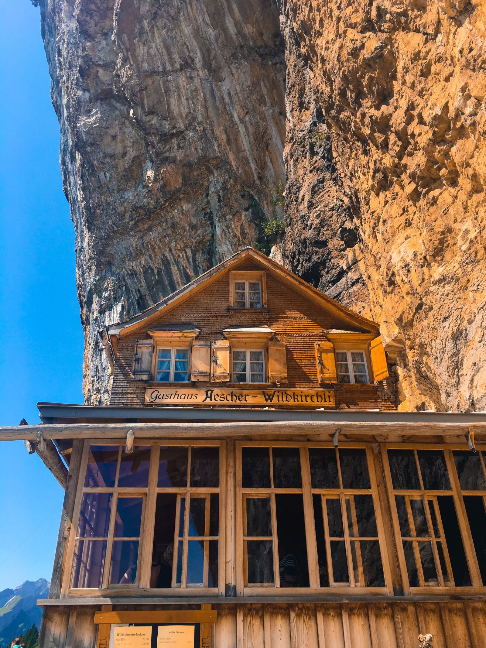 Apple iPhone 6s sample photo. Cabin, mountain, appenzell photography