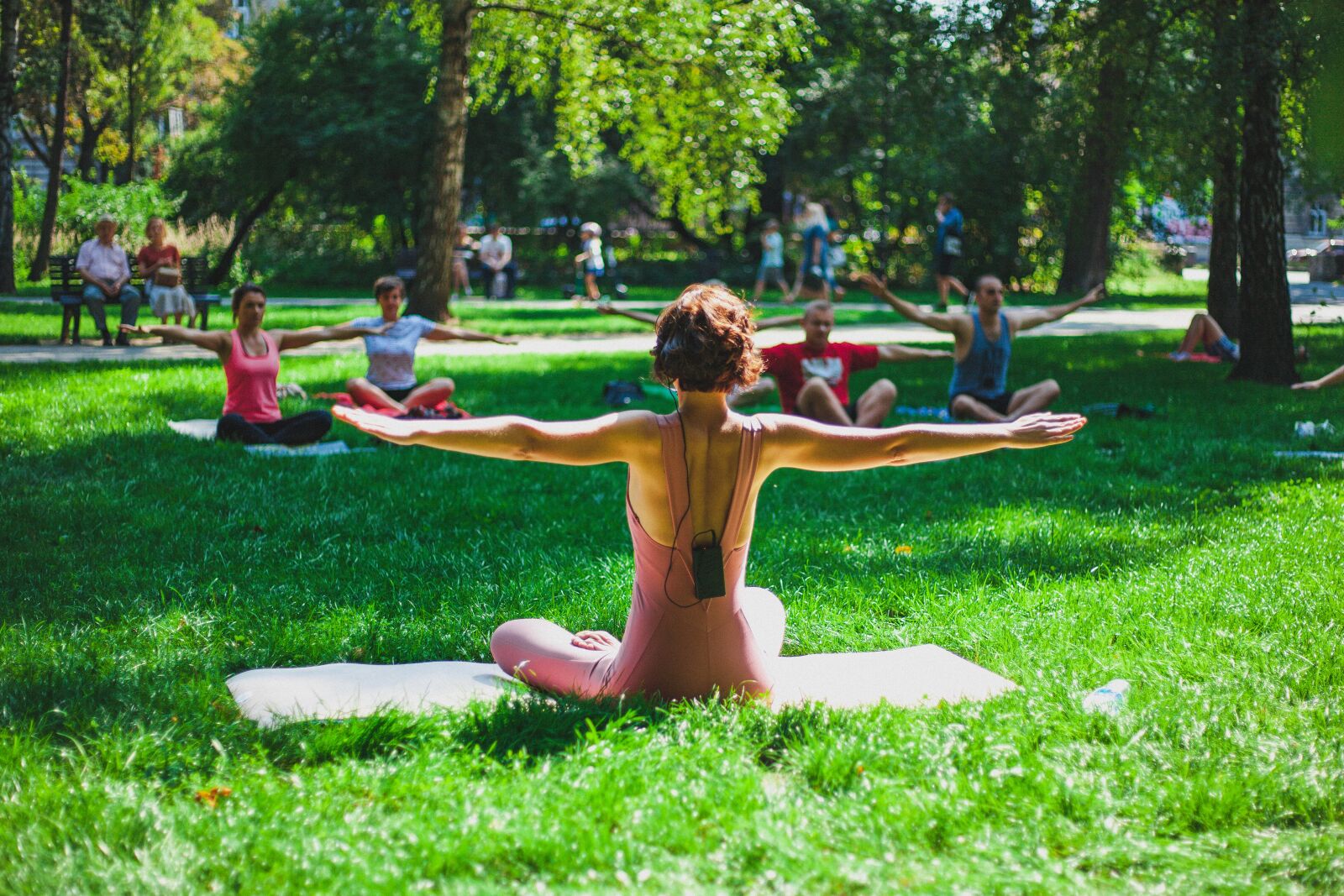 Canon EOS 5D Mark II sample photo. Yoga, occupation, instructor photography
