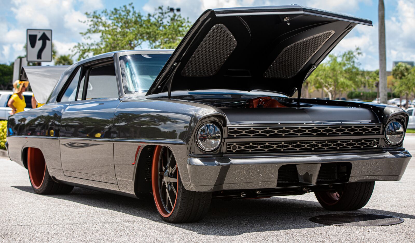 Nikon D750 sample photo. American classic car, car photography