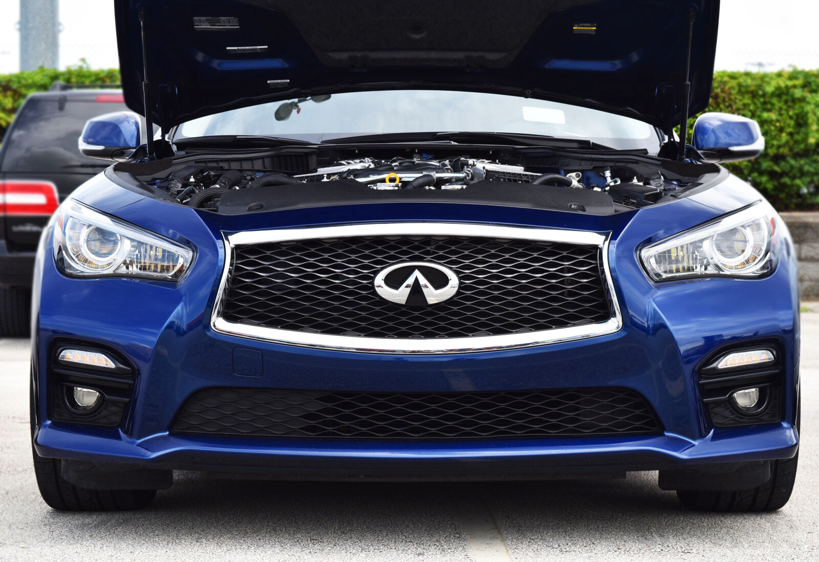 Nikon D5500 sample photo. Infiniti, q50s, red, sport photography