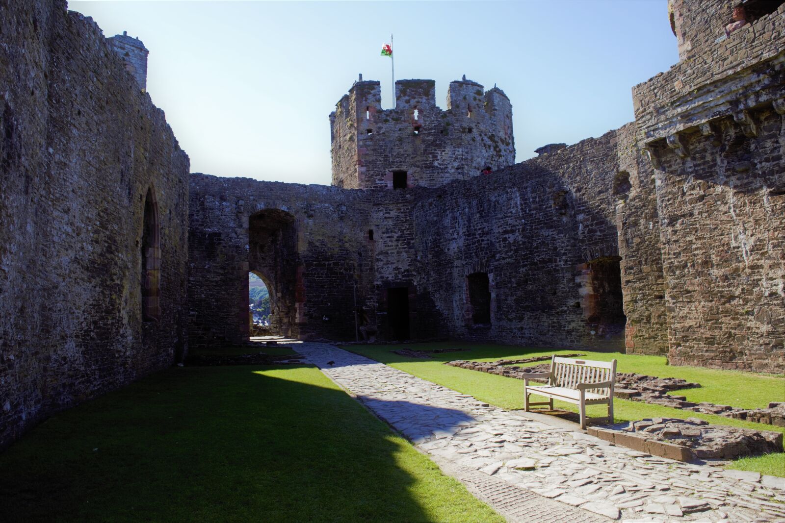 Nikon D3300 sample photo. Conwy castle, castle, wales photography