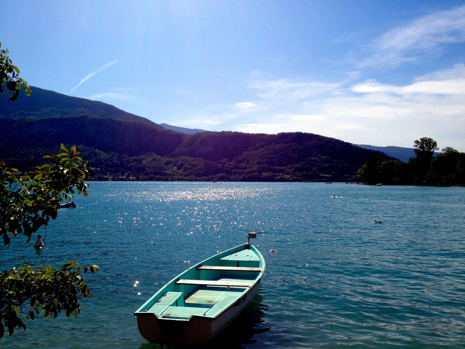 Apple iPhone 4S sample photo. Calm, lake, annecy photography
