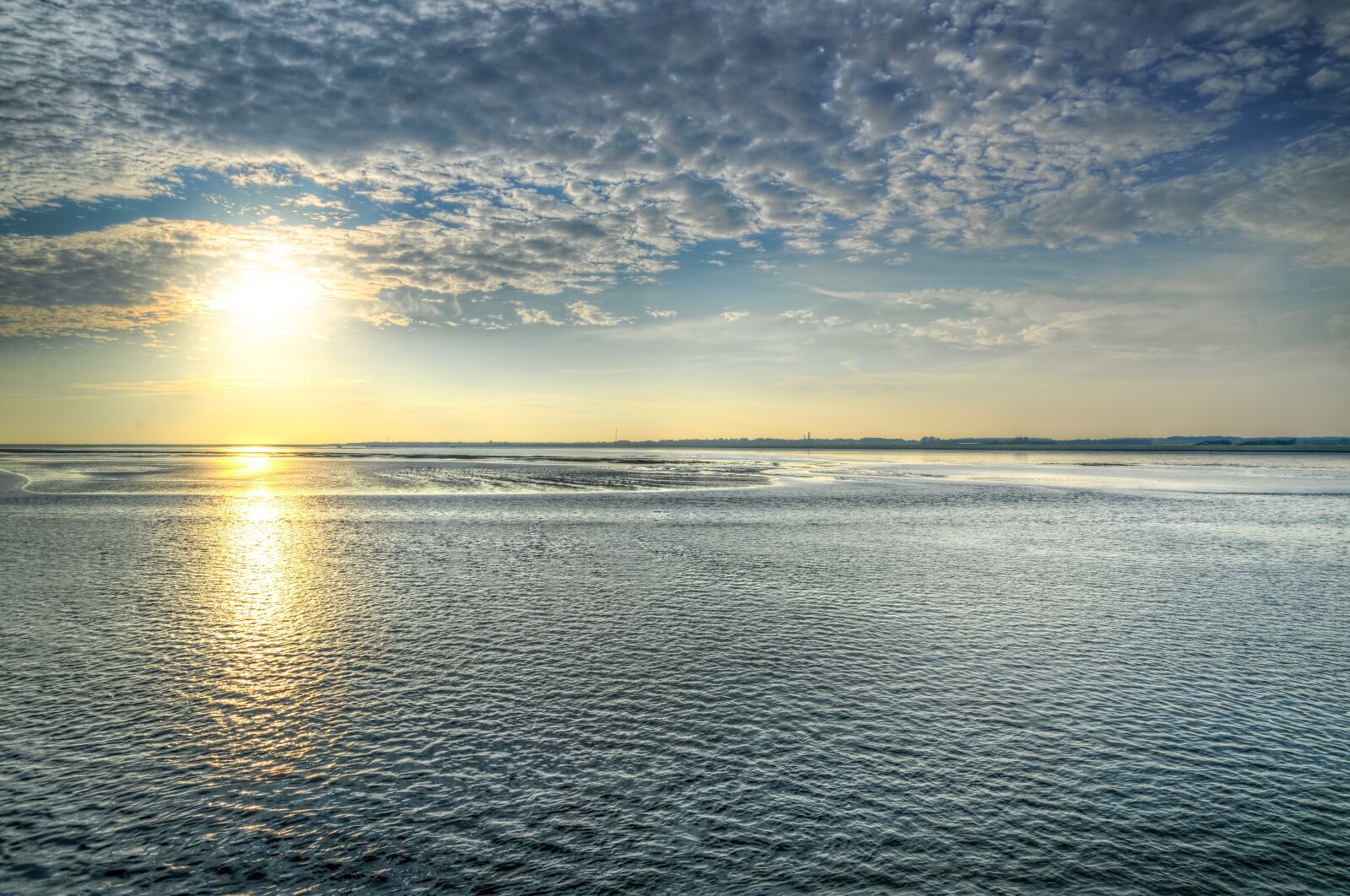 Nikon D610 sample photo. Waddenzee, low tide, scenic photography