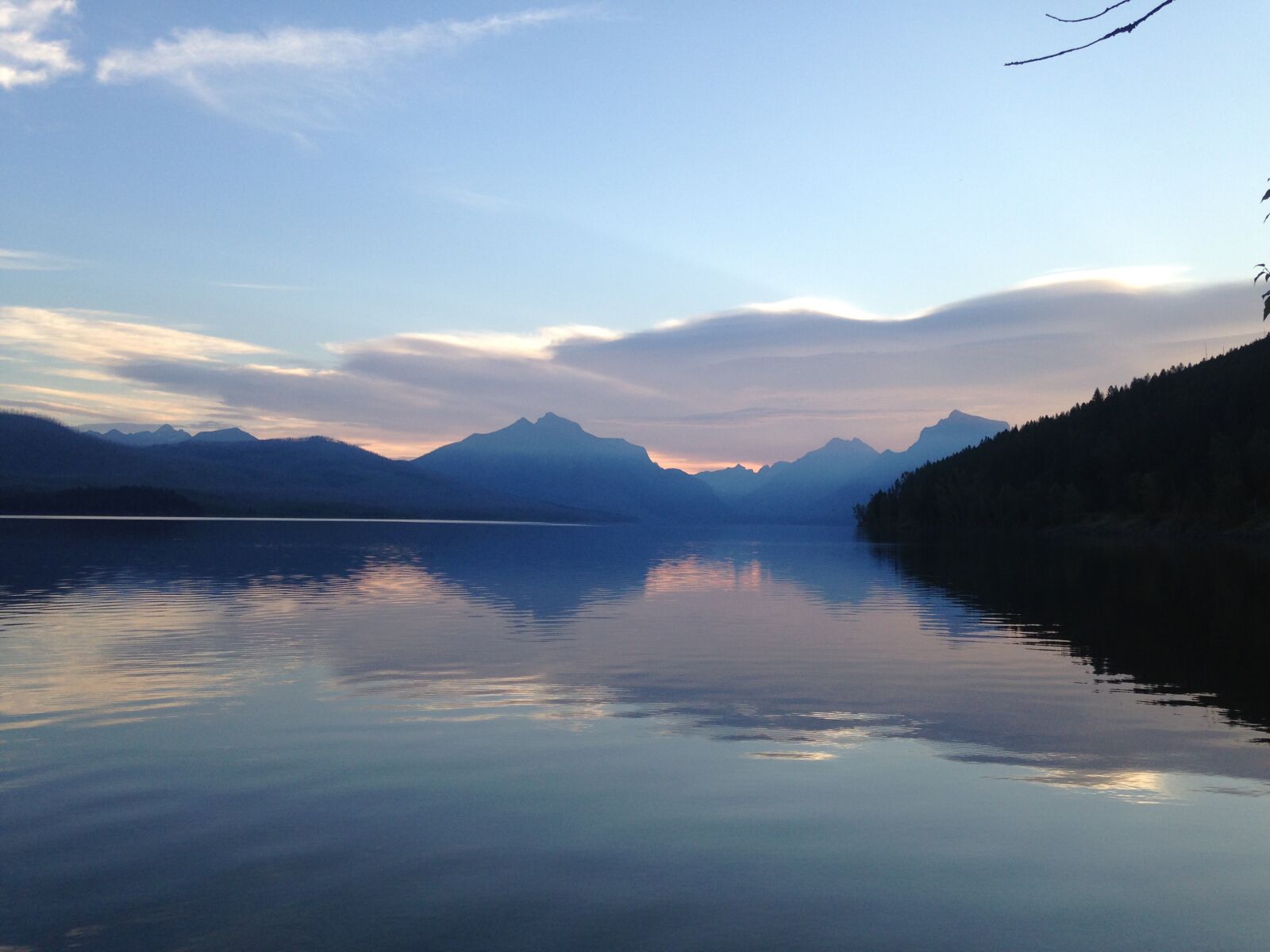 iPhone 5c back camera 4.12mm f/2.4 sample photo. Lake, montana, scenic photography