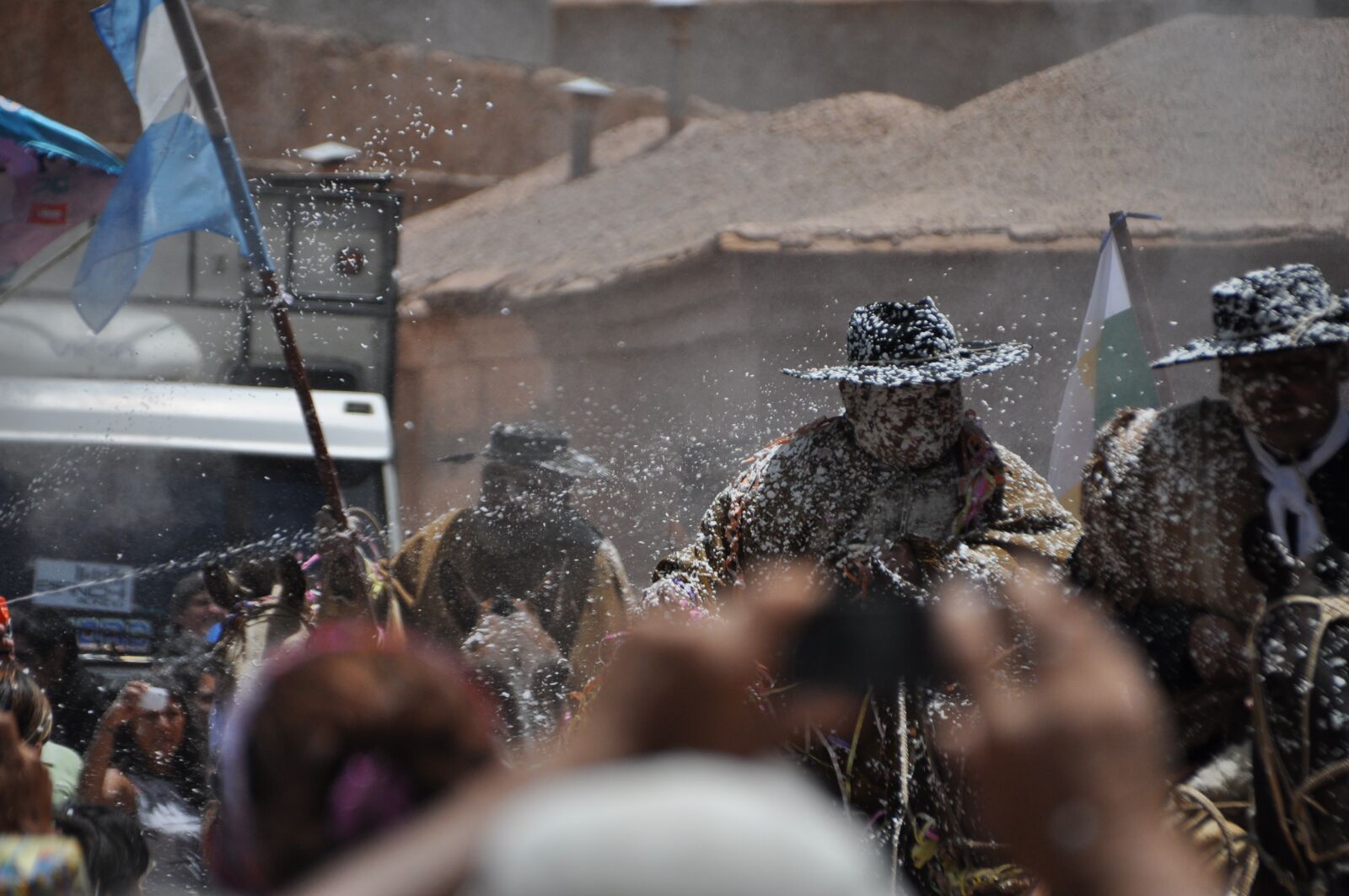 Nikon D5000 sample photo. Carnival, argentina, purmamarca photography