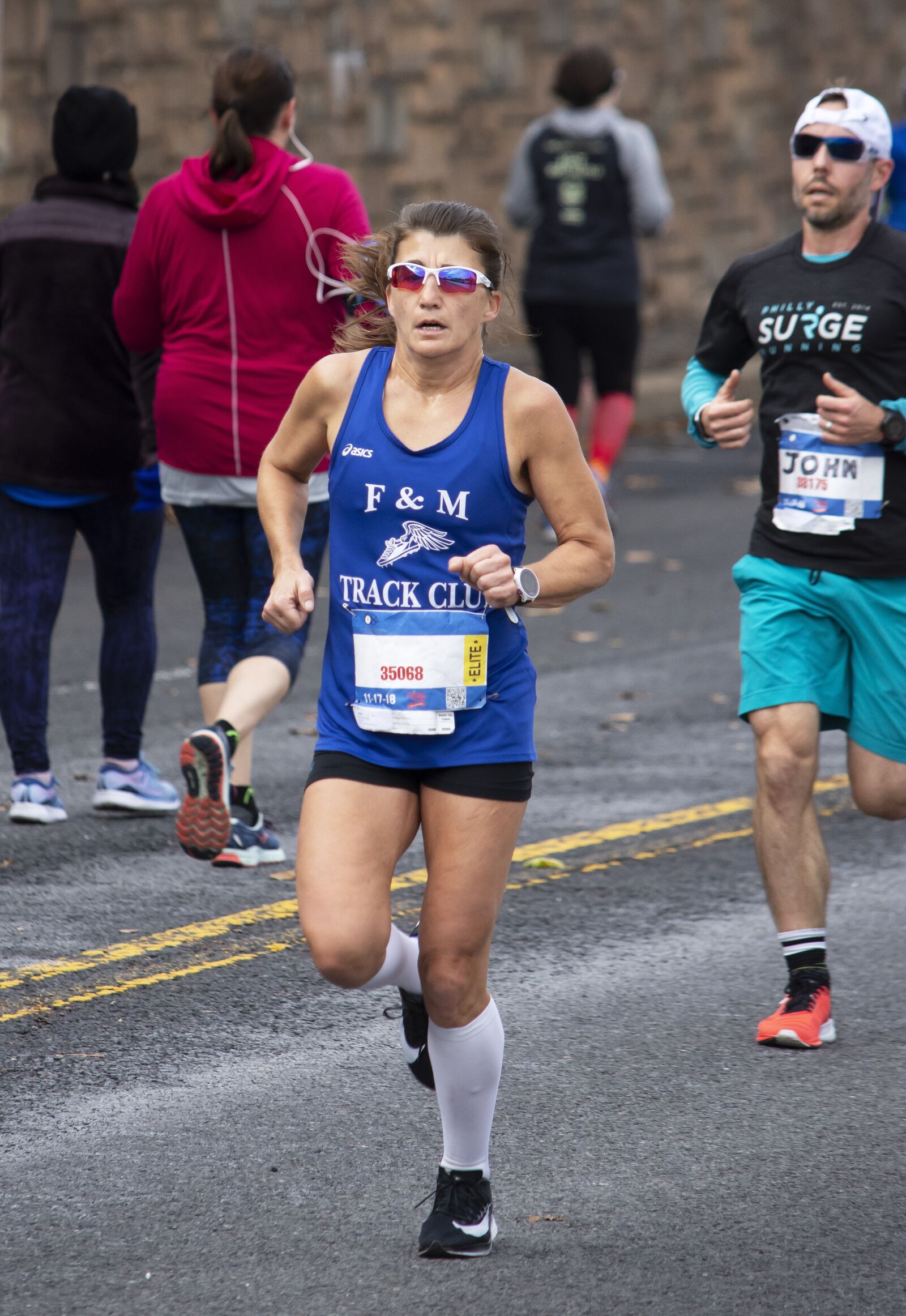 Nikon D7200 sample photo. Runner, marathon, woman photography