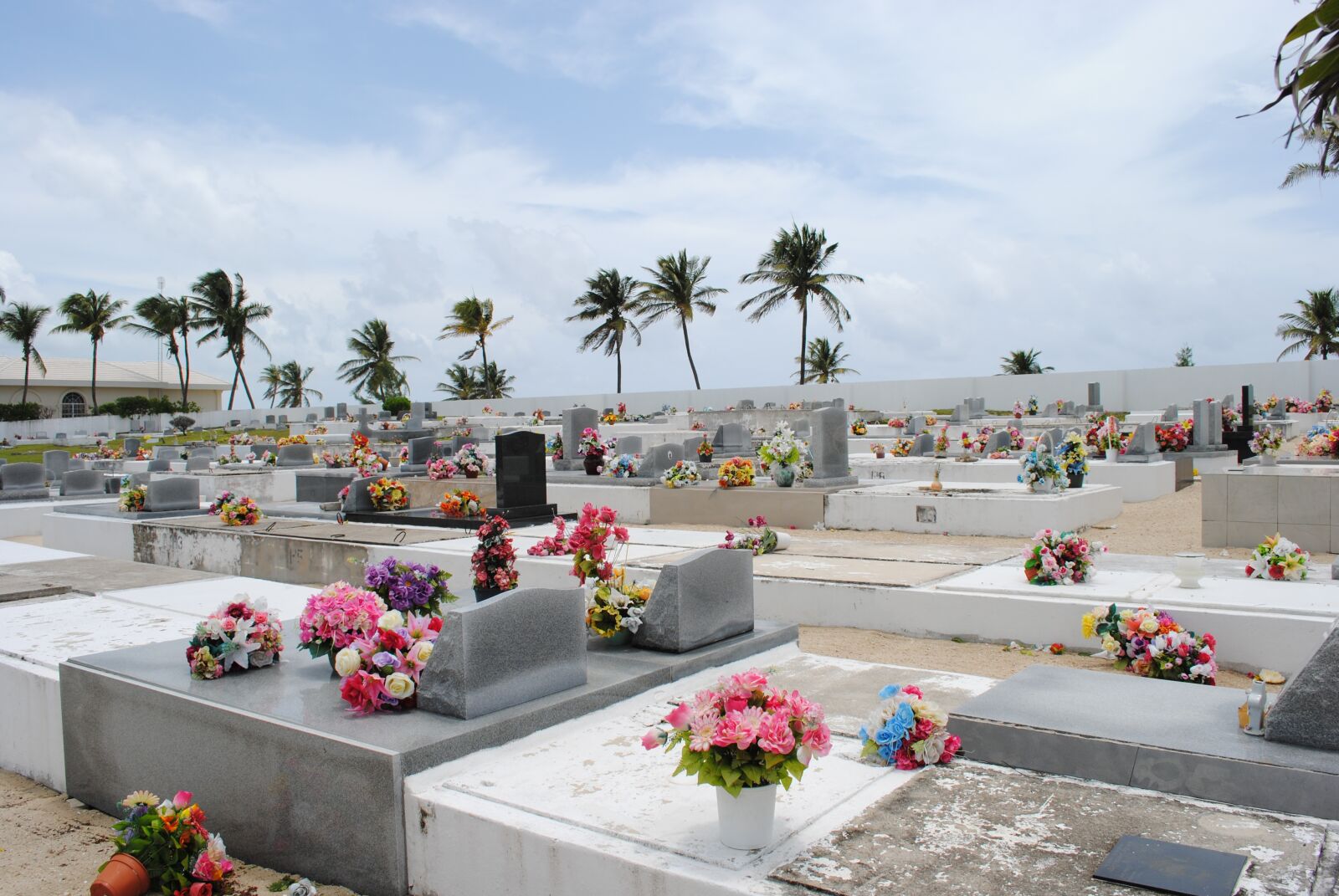 Nikon D3000 sample photo. Cemetery, grave, caribbean photography