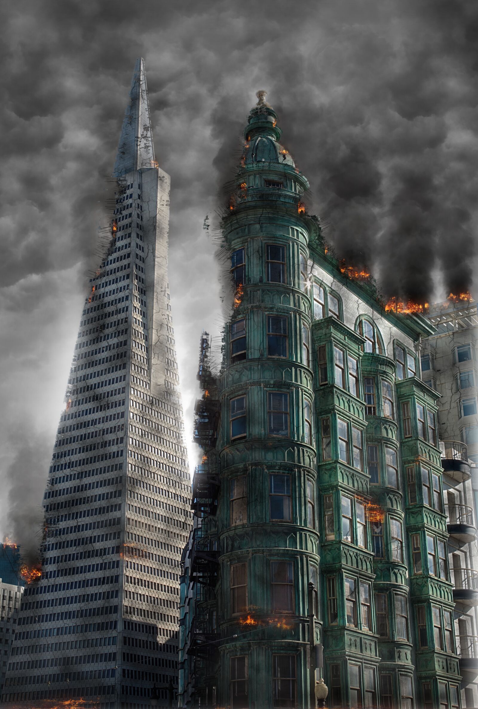 Canon EOS 5D Mark II sample photo. Armageddon, destruction, apocalypse photography