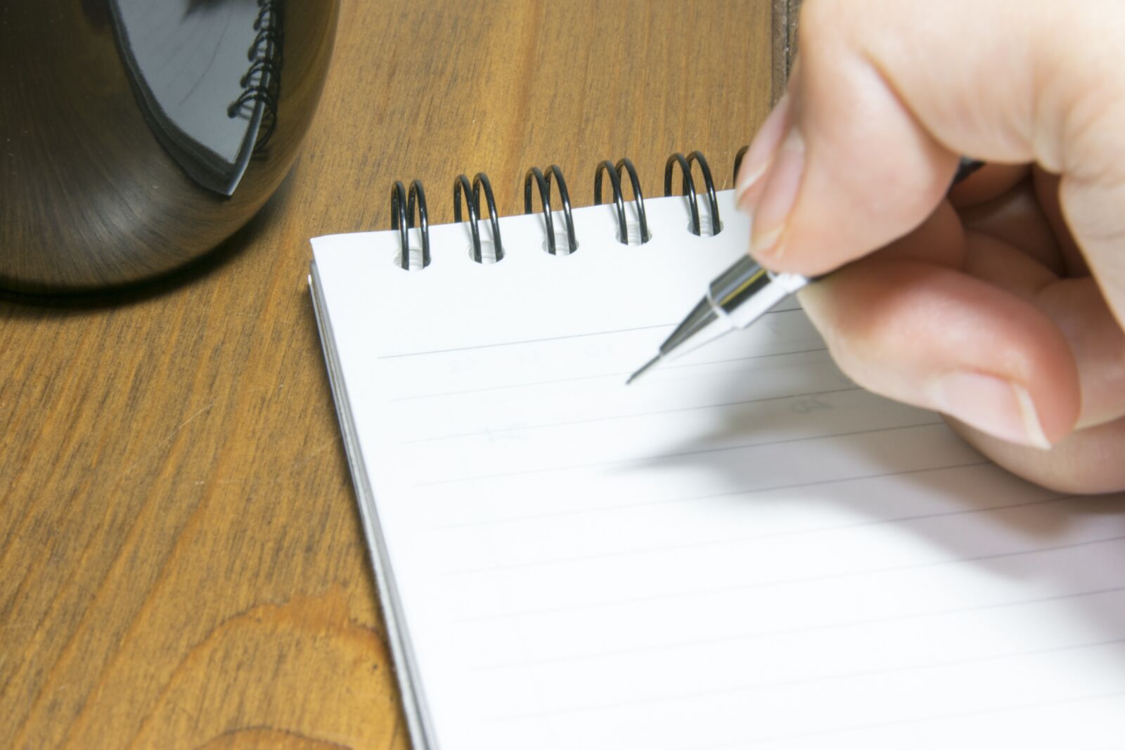 Nikon D5300 sample photo. Hand and pen, writing photography