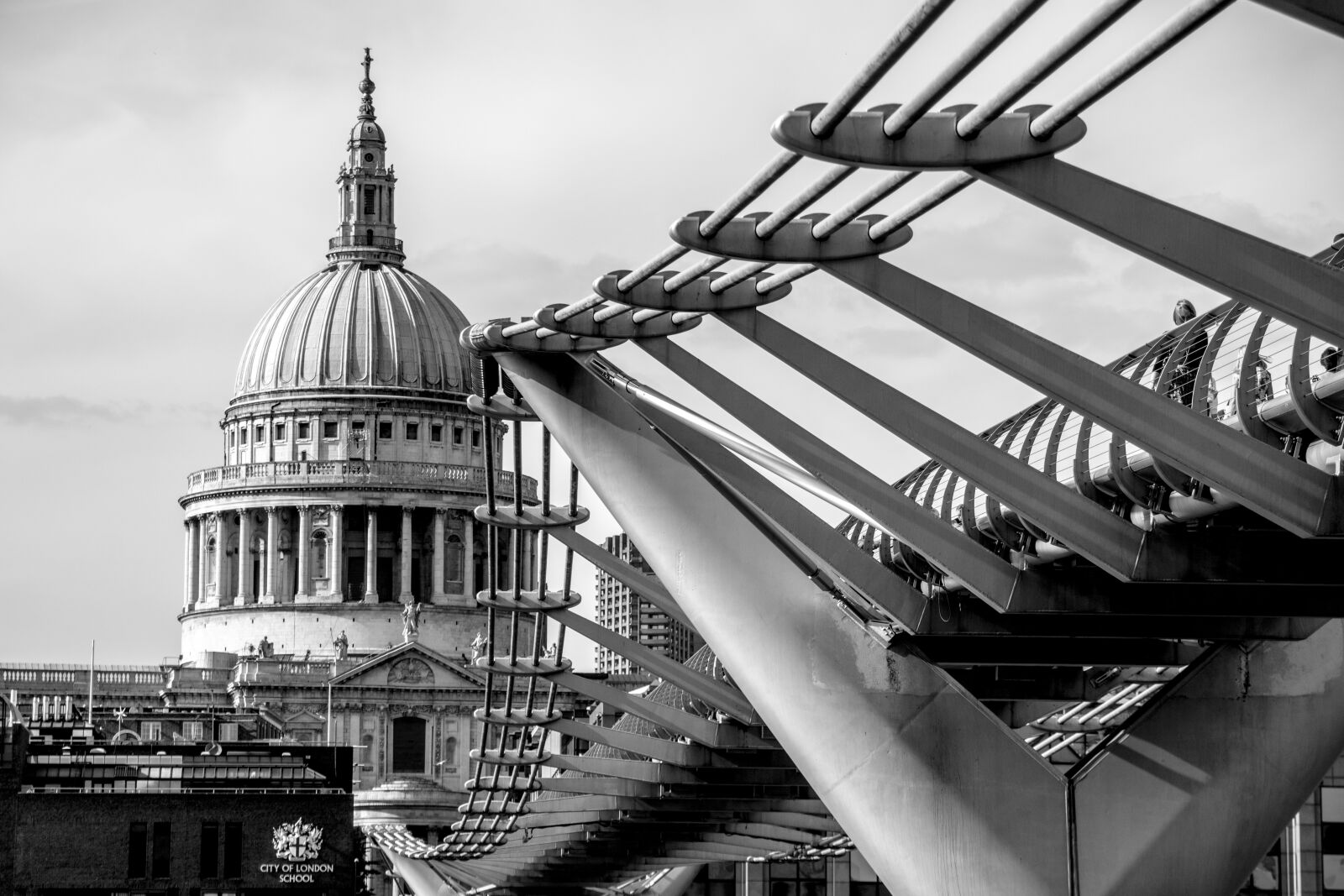 Nikon D7100 sample photo. St pauls cathedral, london photography