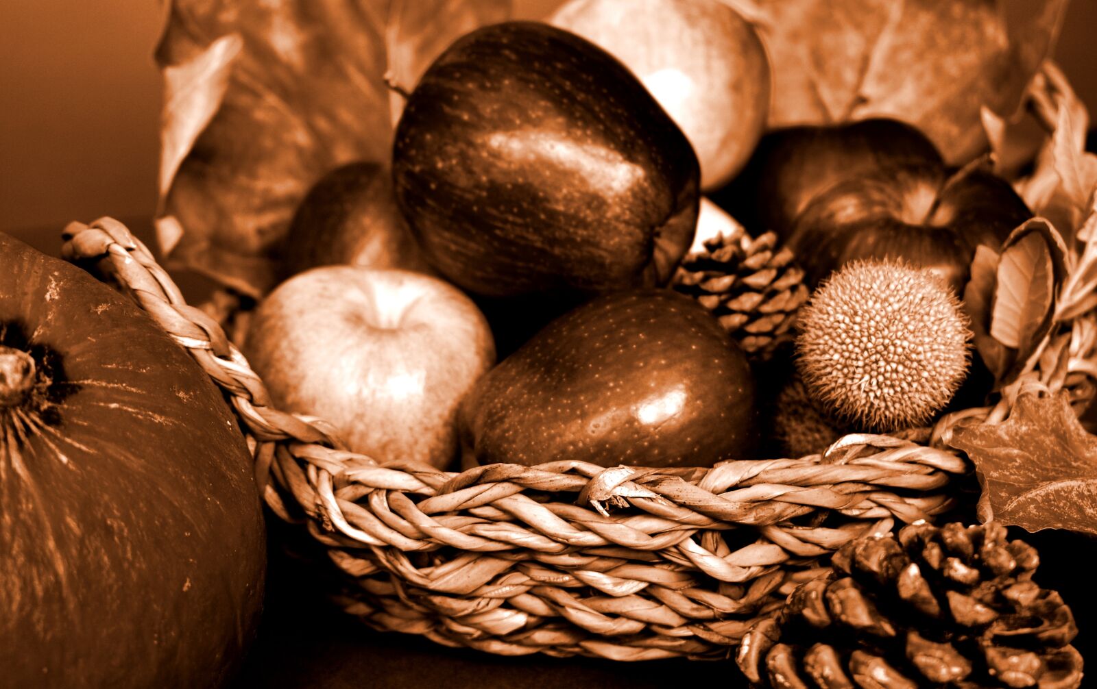 Nikon D3400 sample photo. Autumn, fall, fruit basket photography