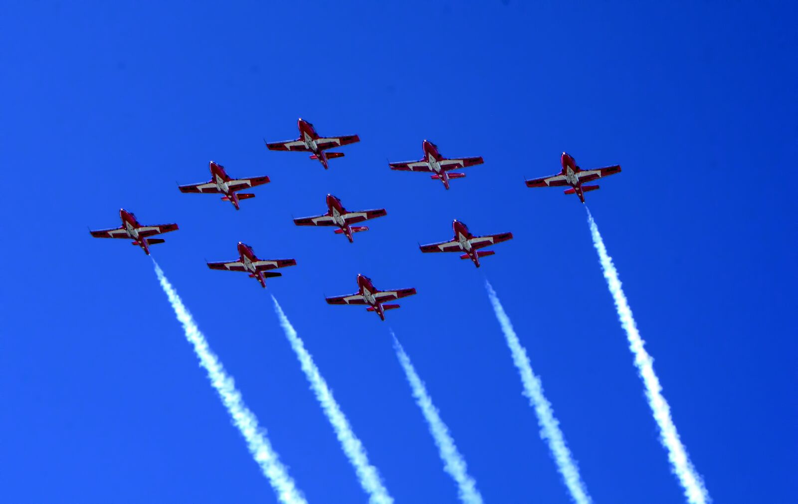 Nikon D7100 sample photo. Snowbirds, royal canadian air photography