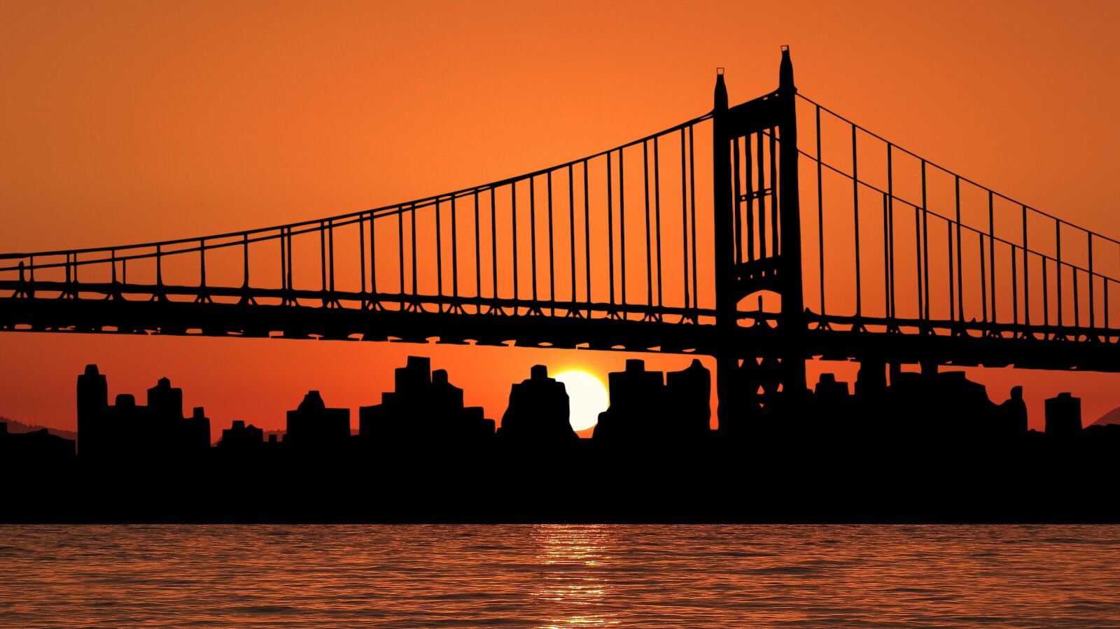 Panasonic Lumix DMC-FZ200 sample photo. Sunset, sea, bridge photography