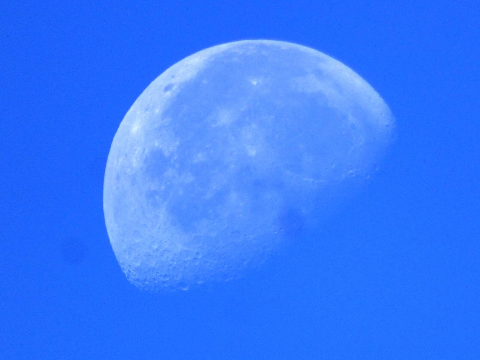 Panasonic DMC-FZ72 sample photo. Moon, september, day photography