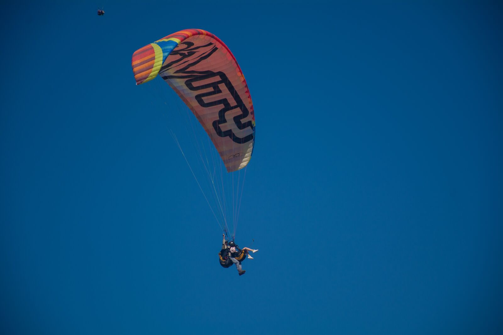 Nikon D7100 sample photo. Paragliding, fly, parachute photography