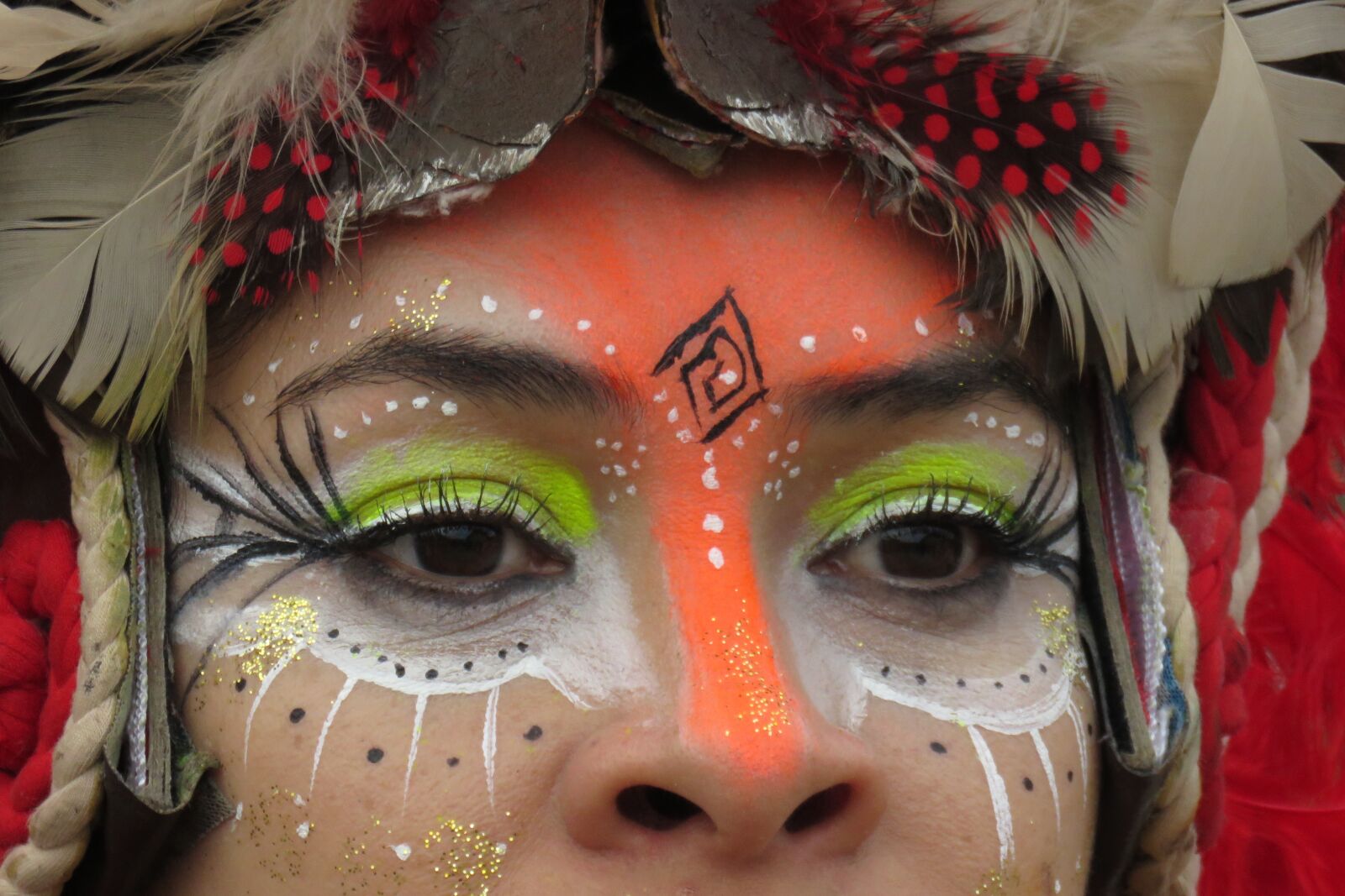 Canon PowerShot SX60 HS sample photo. Makeup, costume, color photography