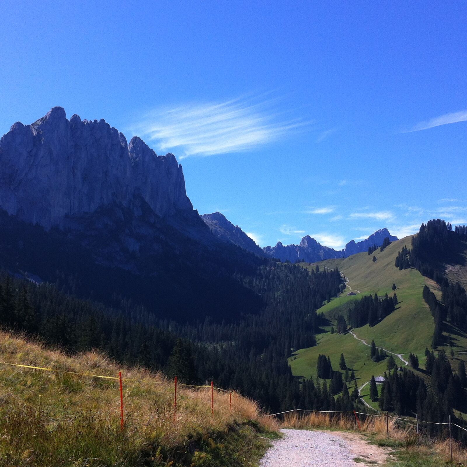 iPhone 4 back camera 3.85mm f/2.8 sample photo. Mountains, gastlosen, switzerland photography