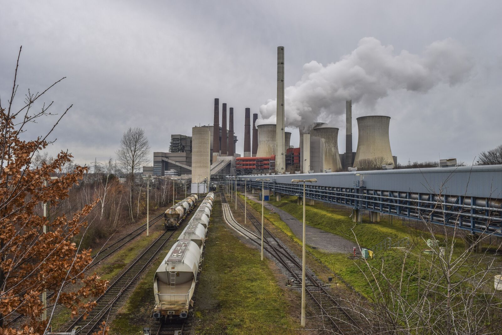 Nikon D3300 sample photo. Power plant, coal fired photography