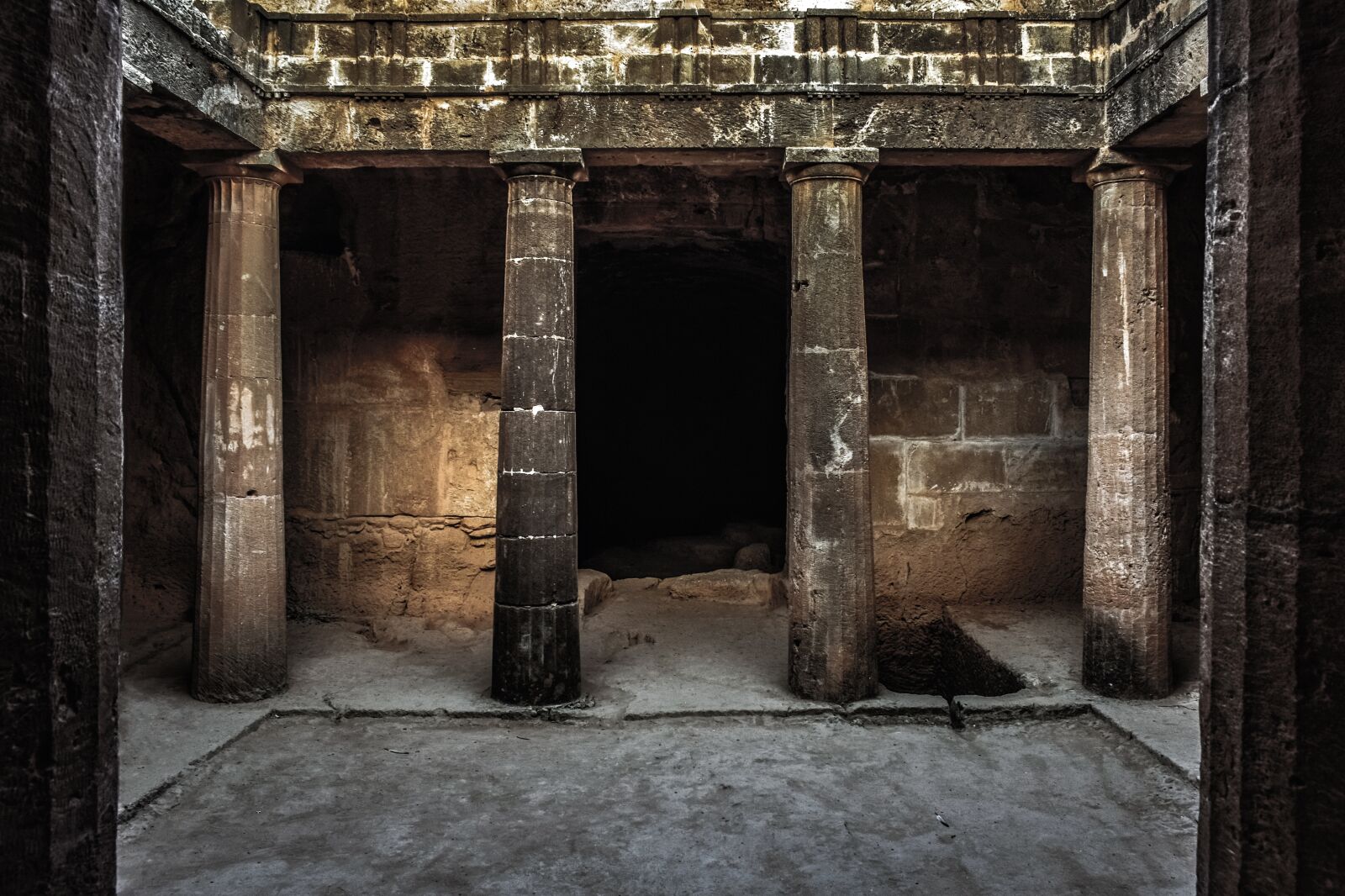 Nikon D3300 sample photo. Cyprus, paphos, tombs of photography