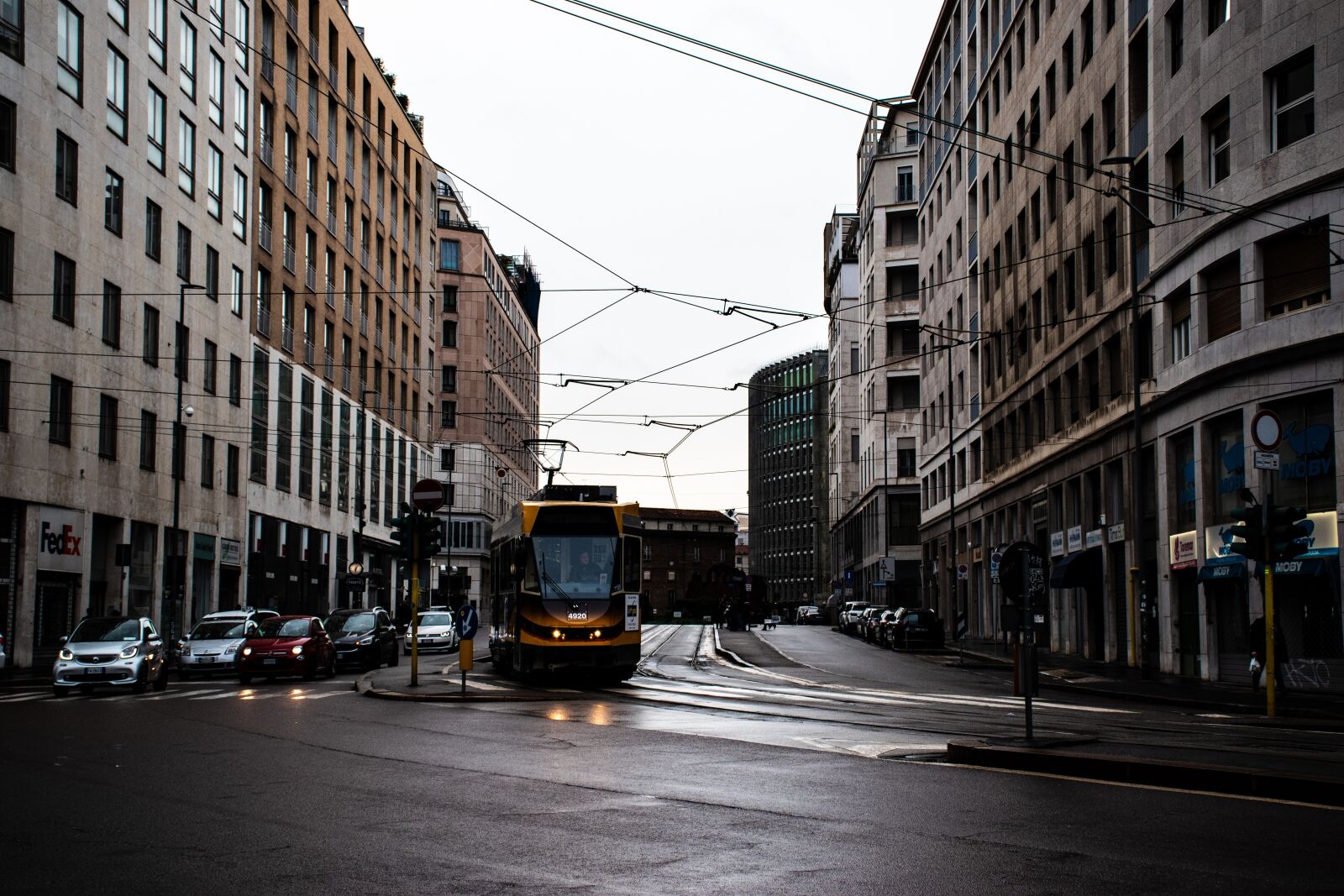 Nikon D5500 sample photo. Tram, milan, city photography