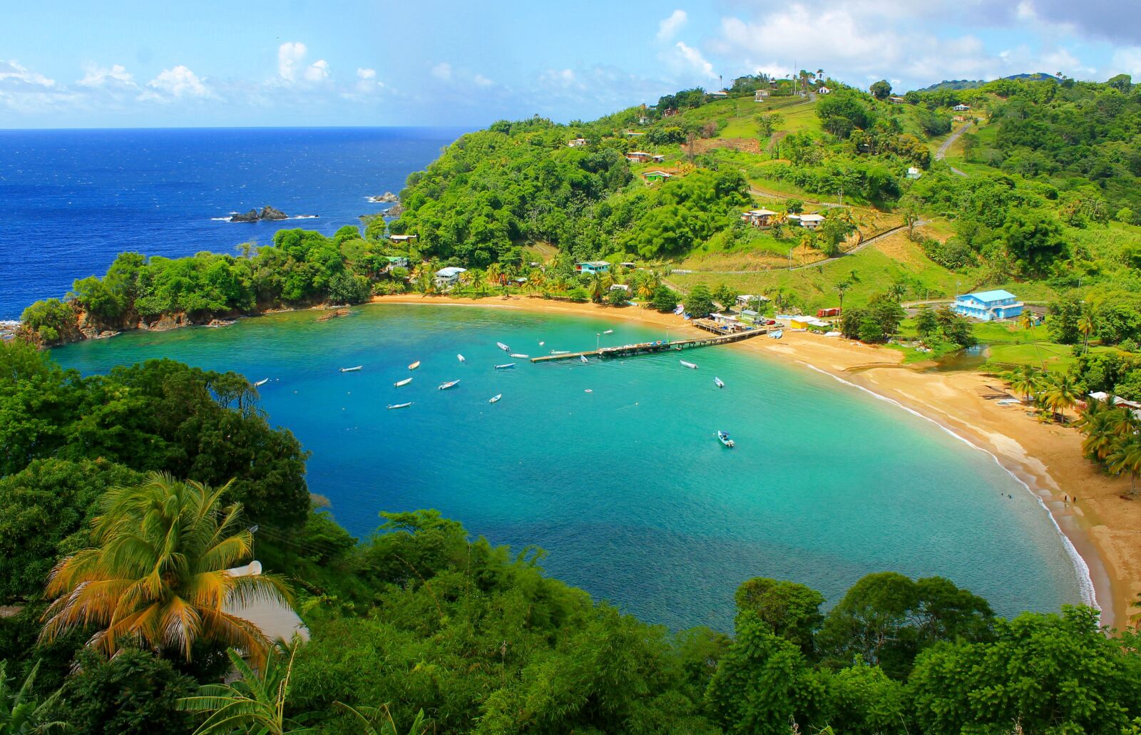 Canon EOS 1100D (EOS Rebel T3 / EOS Kiss X50) sample photo. Tobago, bay, landscape photography