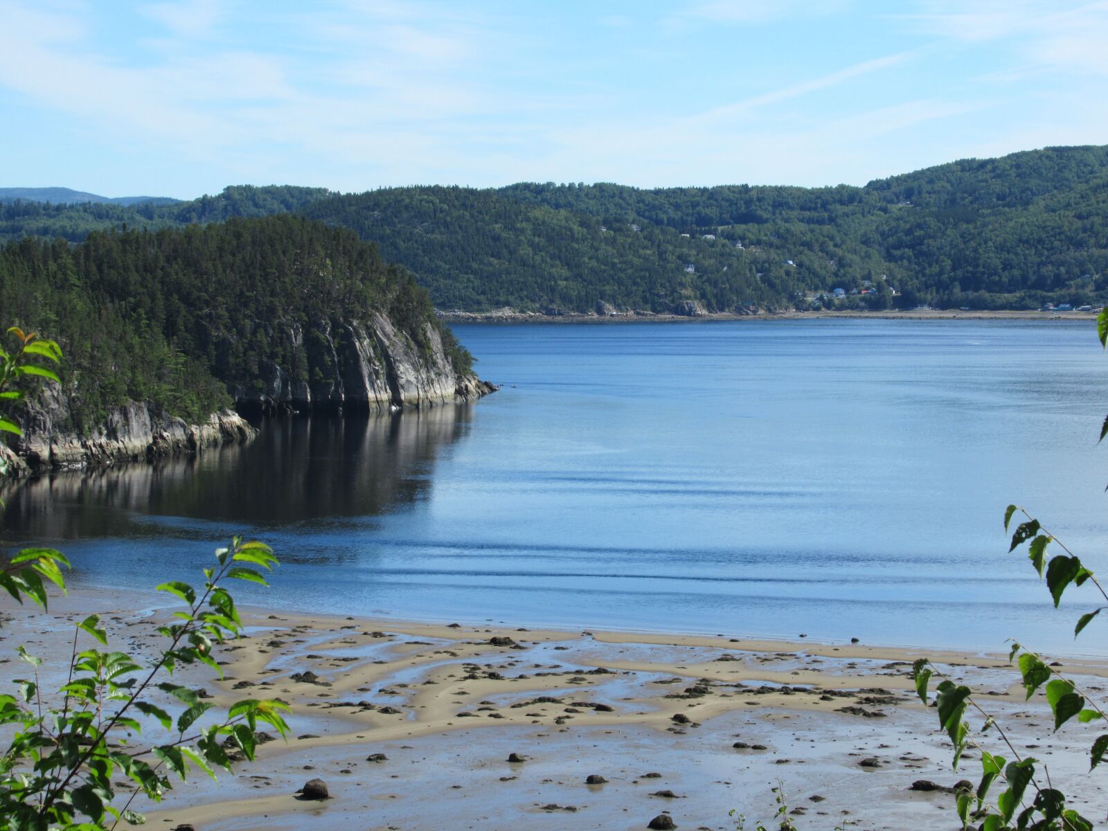 Canon PowerShot SX620 HS sample photo. Saguenay, tide low, fjord photography