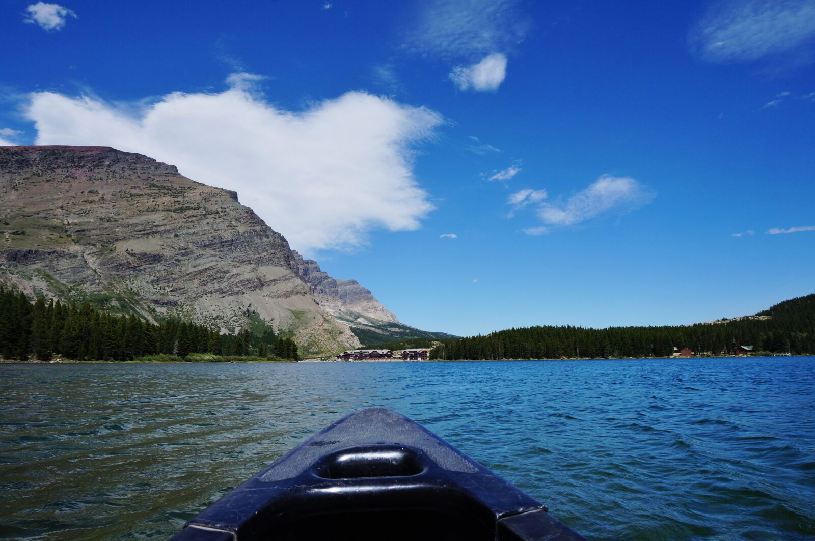 Sony Alpha NEX-3N sample photo. Swiftcurrent lake, america, usa photography