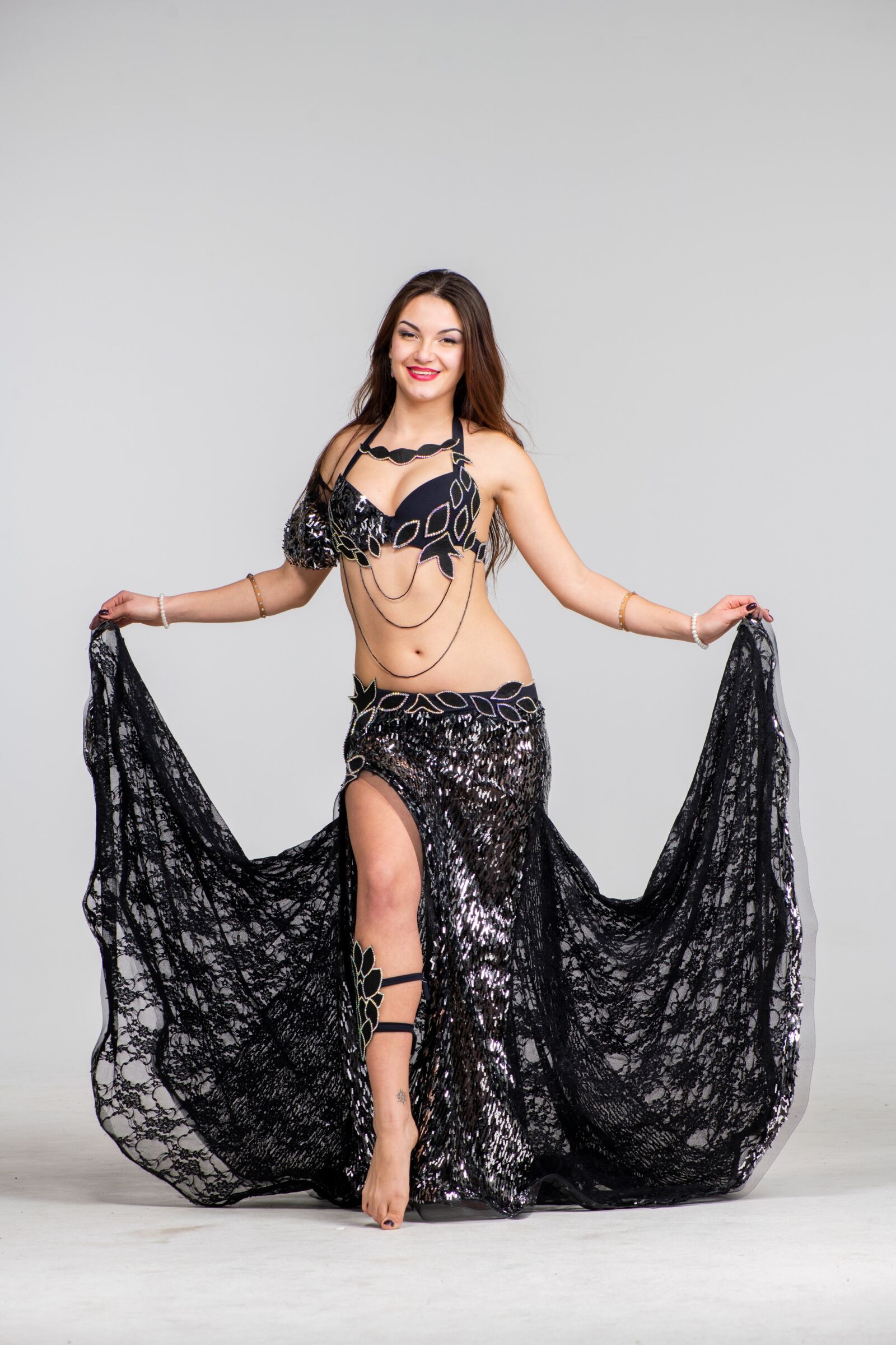 Nikon D850 sample photo. Bellydancer, bellydance, dance photography