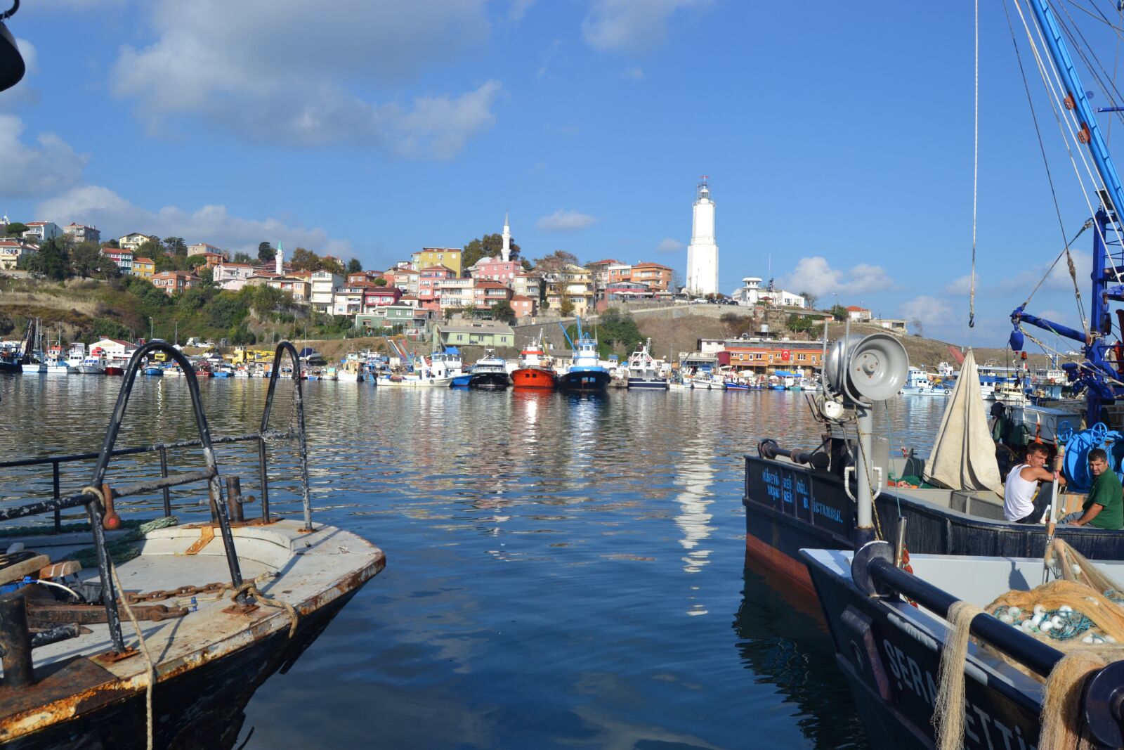 Nikon D3100 sample photo. Rumeli, lantern, marine photography
