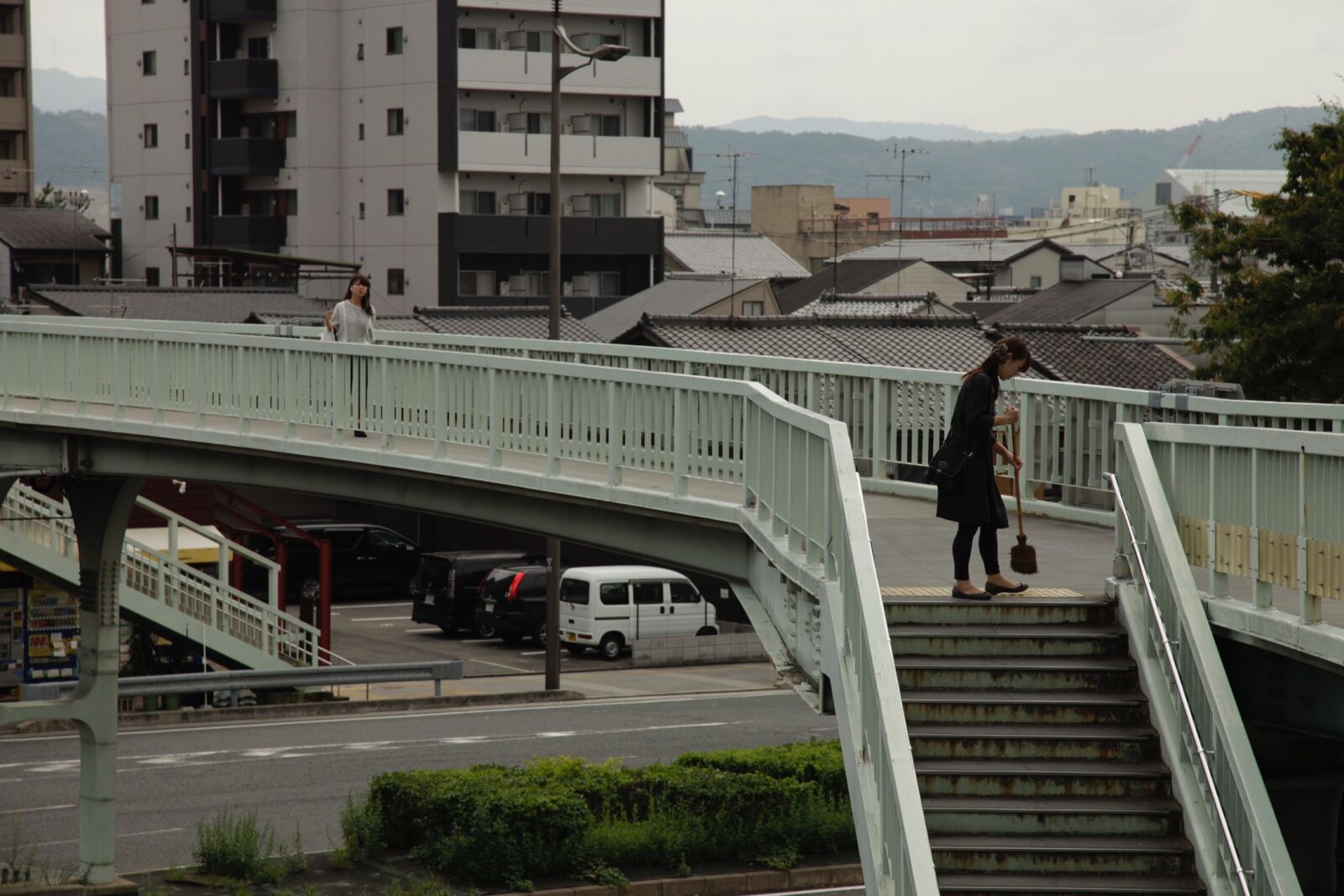Canon EOS 5D Mark II sample photo. Working, bridge, loneliness photography