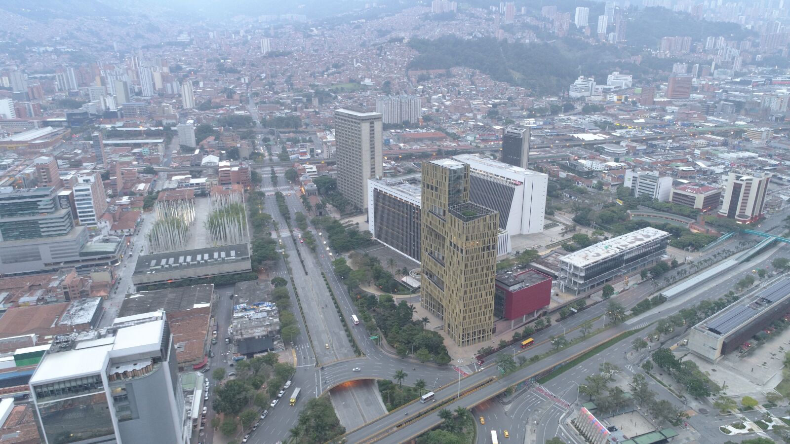 DJI FC6310 sample photo. Medellin, city, landscape photography