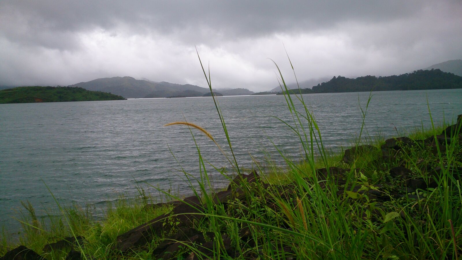 Sony Xperia Z sample photo. Clouds, cloudy, dam, dark photography