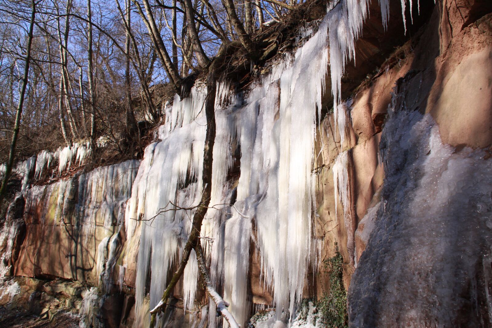 Canon EOS 50D sample photo. Cascade, ice, cascada photography