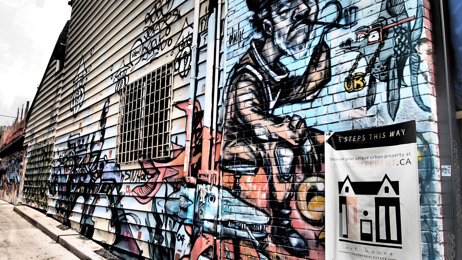 Olympus PEN E-PL3 sample photo. Toronto, canada, graffiti photography