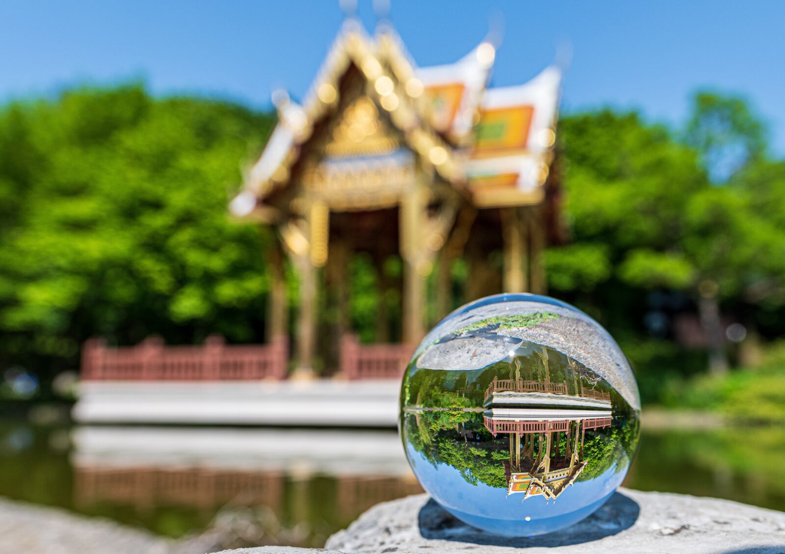 Nikon D7500 sample photo. Westpark, munich, lensball photography