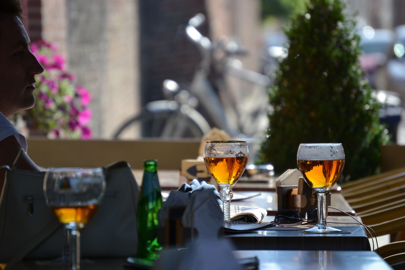 Nikon D3100 sample photo. Beer, bruges, belgium photography