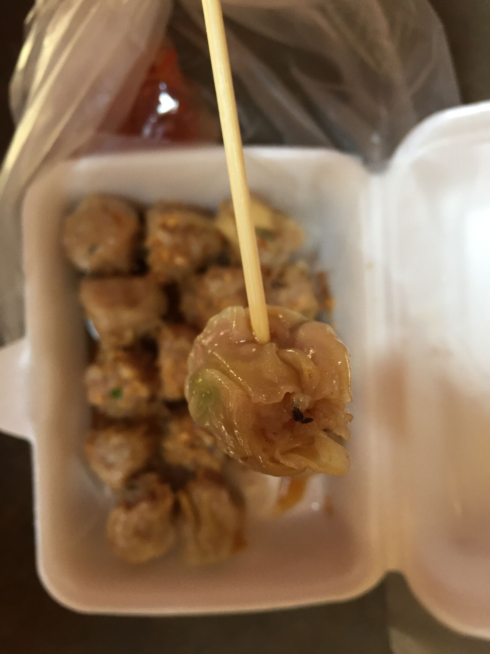iPhone 6 back camera 4.15mm f/2.2 sample photo. Pork, dumplings, chinese photography