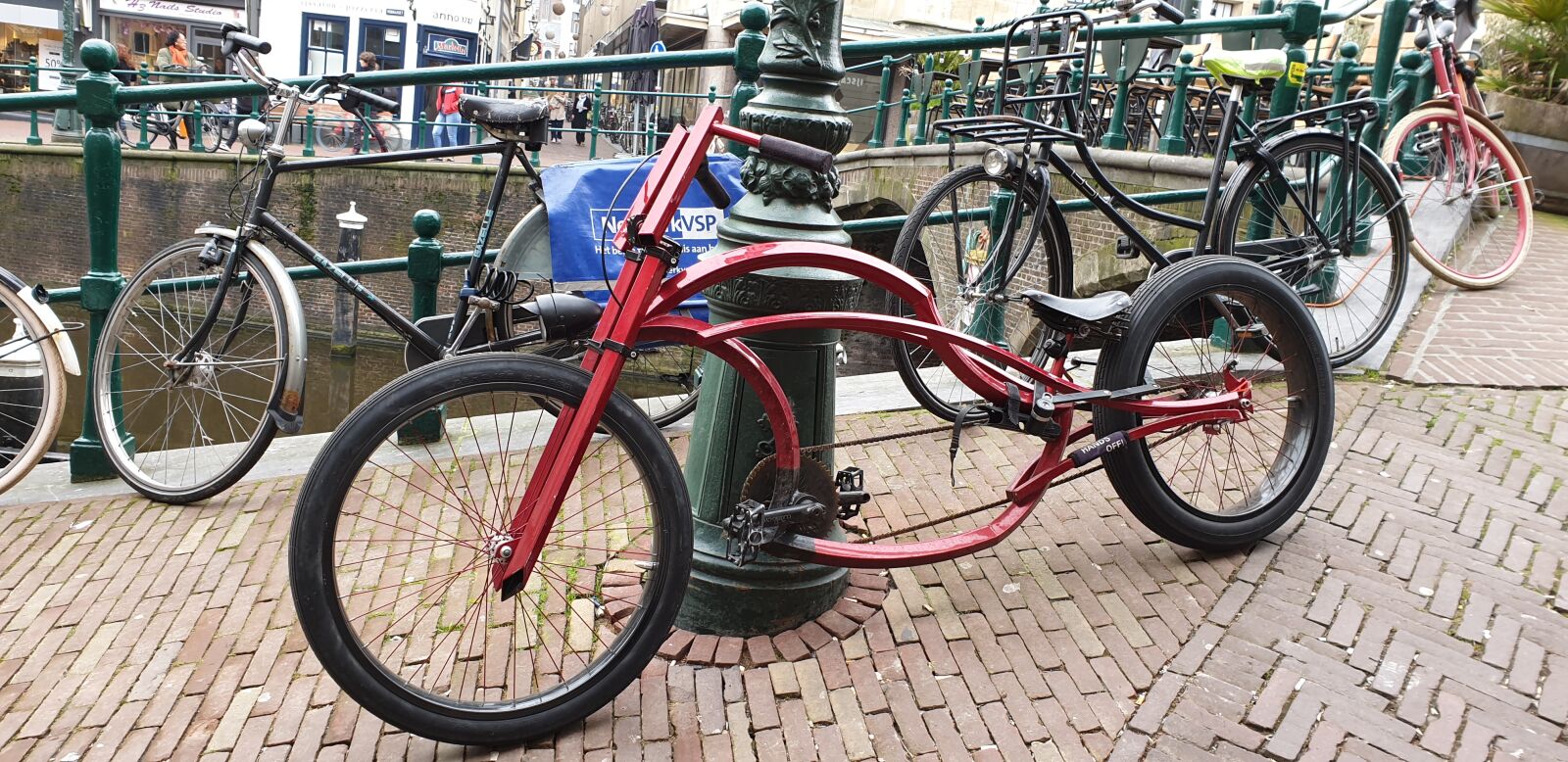 Samsung Galaxy S9 sample photo. Bike, leida, netherlands photography