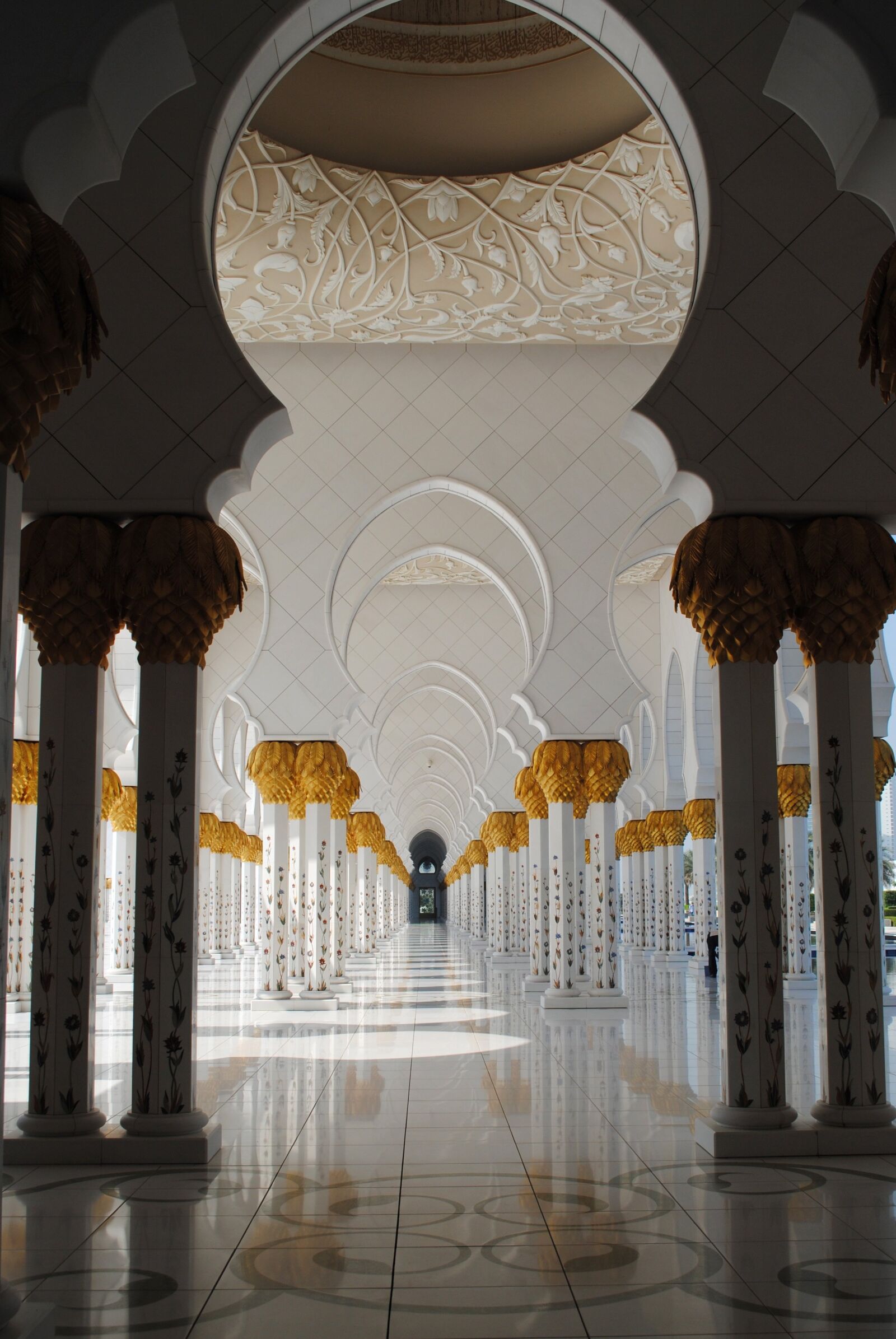 Nikon D3000 sample photo. Mosque, abu dhabi, white photography