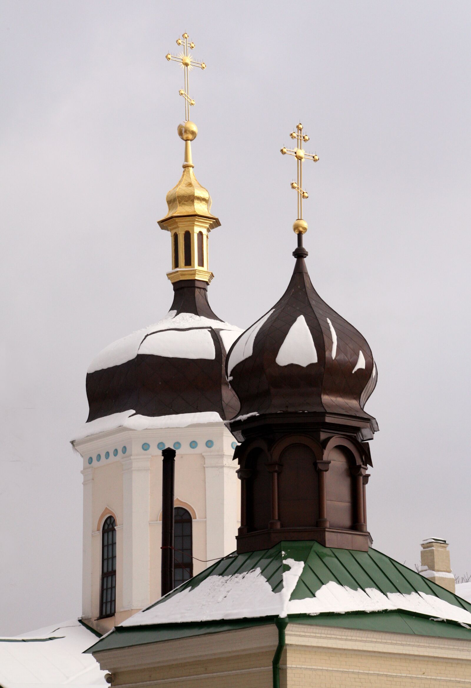 Canon EOS 5D sample photo. Monastery, winter, orthodoxy photography