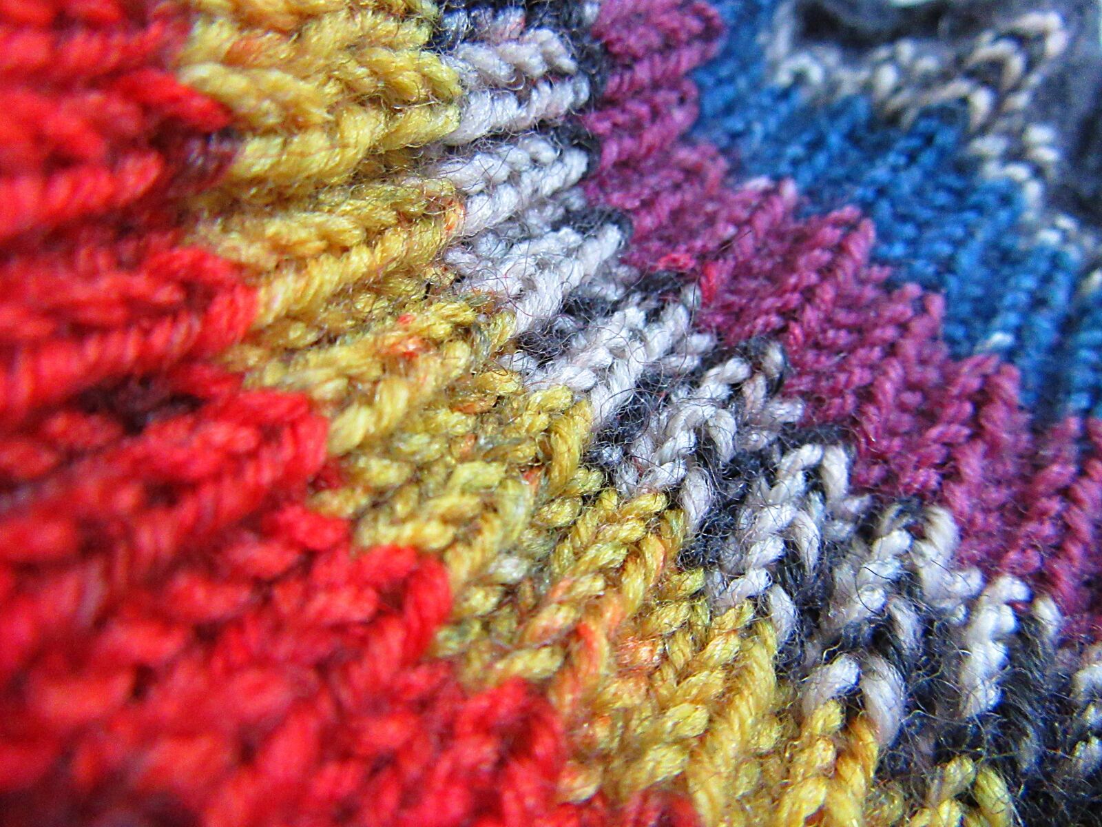 Canon PowerShot SX610 HS sample photo. Knitting, coloured, mixed photography