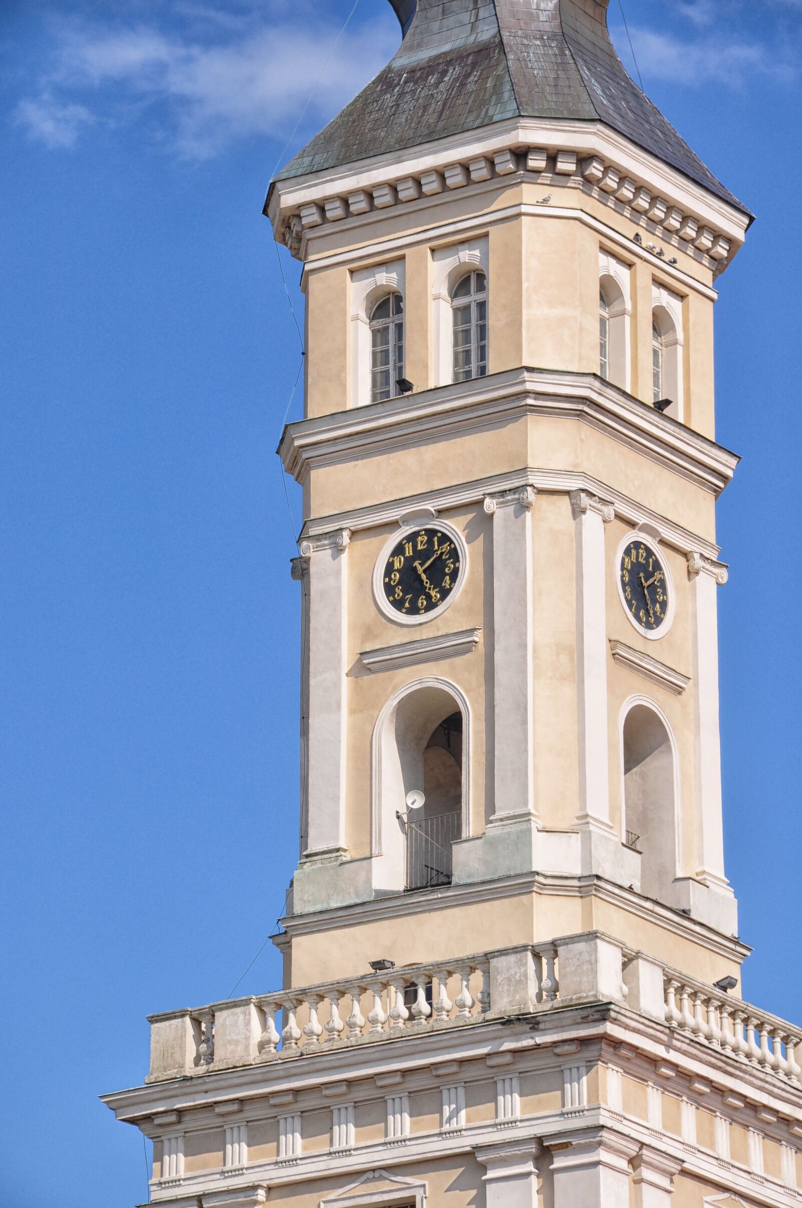 Nikon D90 sample photo. Tower, the town hall photography