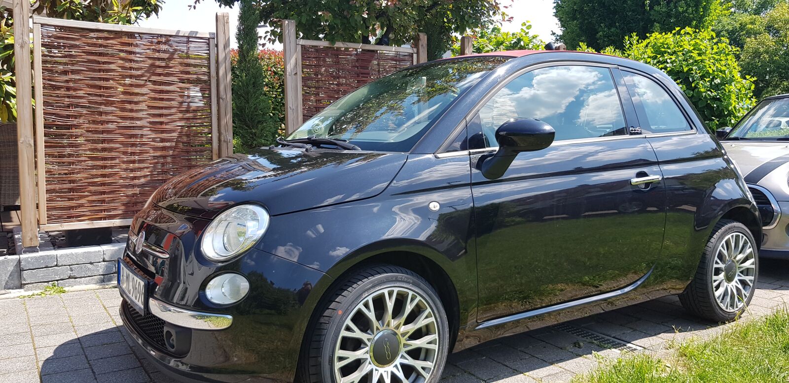 Samsung Galaxy S8 sample photo. Car, fiat, 500 photography